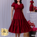 Vestido Ariane manga curta